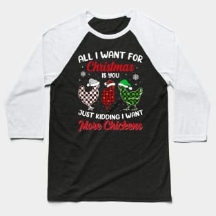 All I Want For Christmas Is Baseball T-Shirt